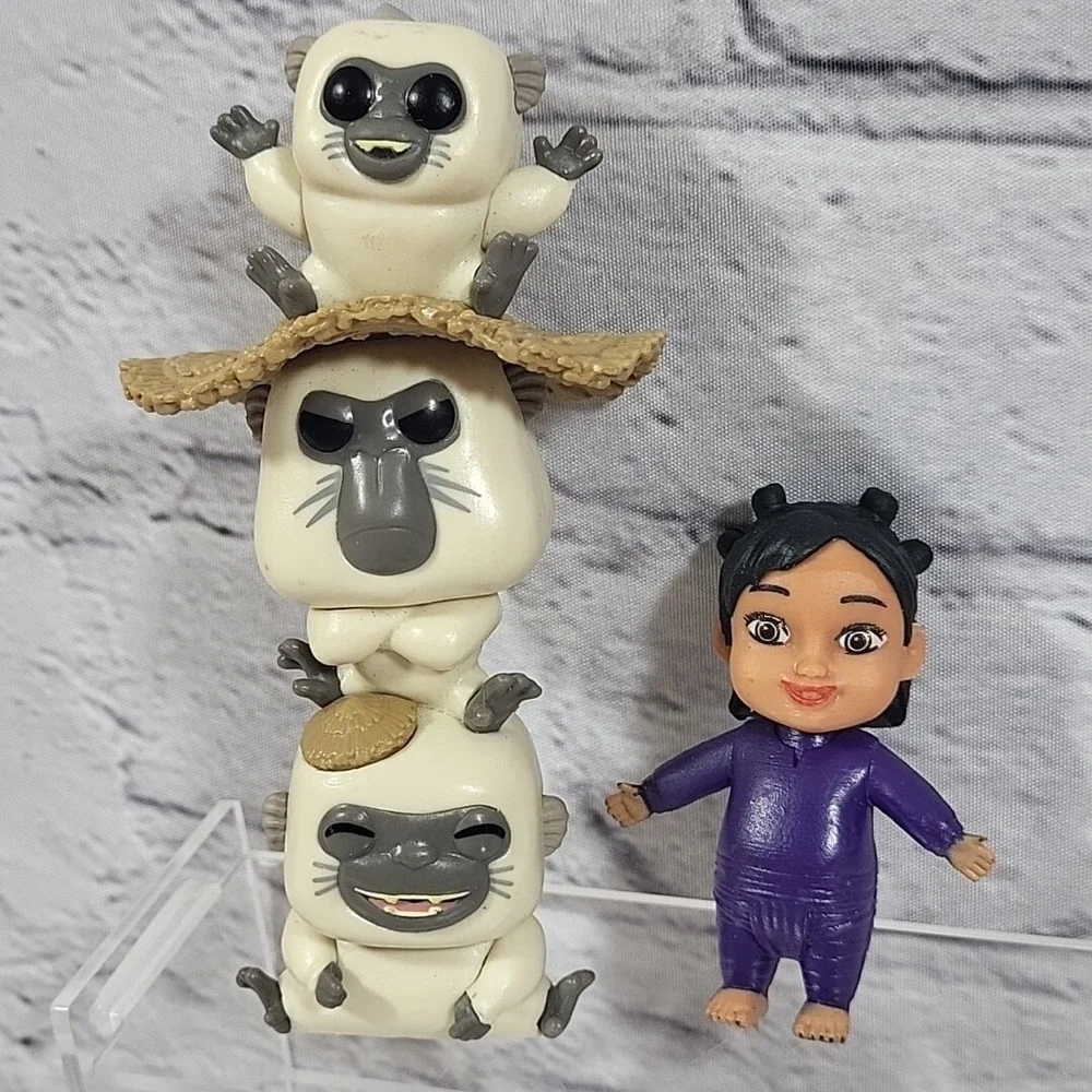 Disney Raya and the Last‎ Dragon Figures Lot of 6 Assorted